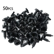 50X Black Door Trim Panel Clip