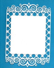 6 NEW ORNATE ICE FRAME DIE