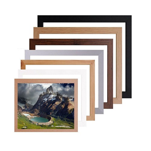 Picture frame wood photo - picture,