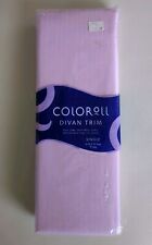 Divan Trim Single Coloroll Light  Pink  91 cm x 190 cm New In Clear Plastic Bag