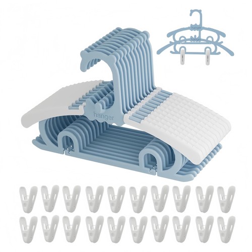 Baby clothes hangers with - baby,