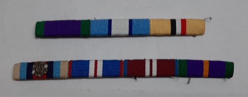Medal ribbons two rows - rows, &