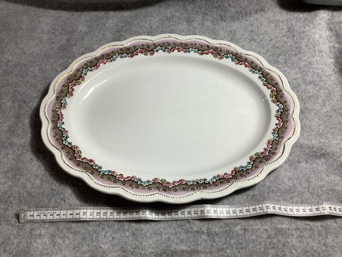 Antique burslem oval serving - antique,