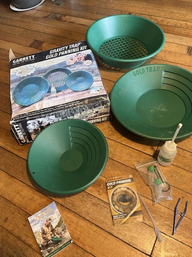 Garrett gold panning kit - panning,