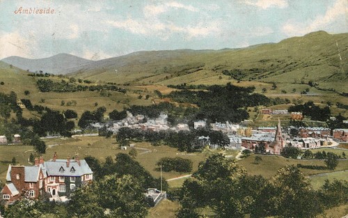Ambleside postcard - ambleside,