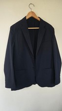 Muji Large Men's Stretch Jersey Water‐Repellent Jacket BNWT Blazer Sports Jacket