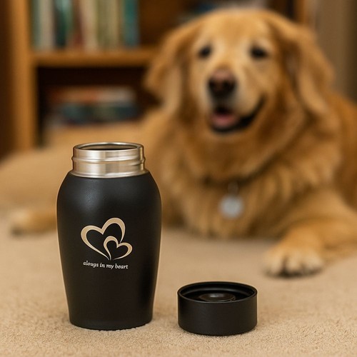 Pet memorials urn dog funeral - dog,