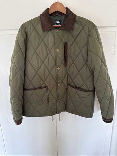 Zara man green - man, large
