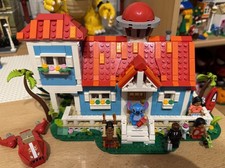 Lego Lilo And Stitch Beach House Set BUILT