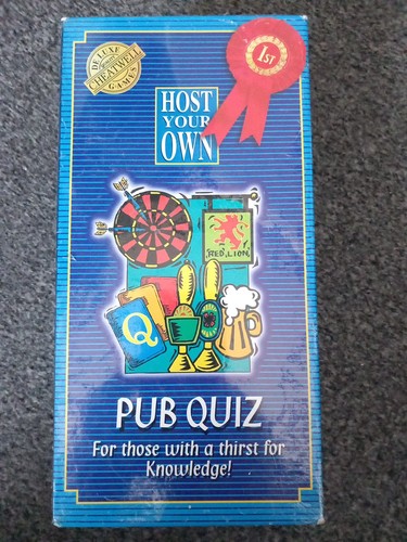 Host your own pub quiz - host,