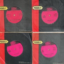 JOB LOT - 20  x  7”  RECORDS -  PYE / PICCADILLY LABLE - ALL LISTED