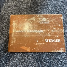 Chrysler avenger owners - avenger,