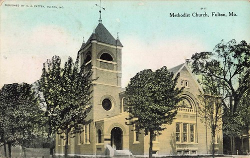 Postcard fulton missouri - postcard, mo