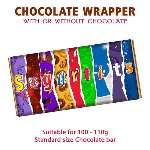 Rude chocolate bar wrapper - bar,
