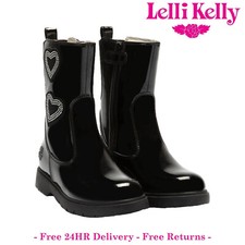 Lelli Kelly Girls Black Boots