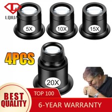 Monocle Eyeglass Magnifying Glasses Pocket Jewellers Loupe Eye Glass for Watch