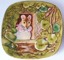 Beswick Beatrix Potter Wall Plaque Rare Mrs Tittlemouse