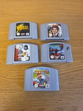 Nintendo 64 Games Bundle x 5 , Golden Eye, Mario Kart 64 And More