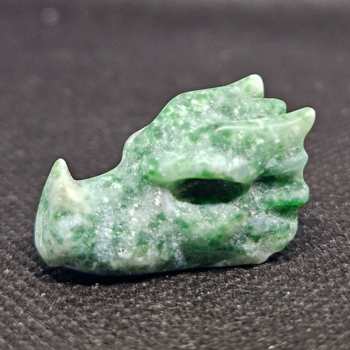 Qinghai jade carved dragon - qinghai,