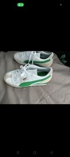 PUMA Easy Rider White&Green Old Skool Trainers Women Size 4