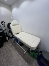 Electric Massage Table Salon Spa Tattoo Bed 3 Fold Beauty Adjust Reclining Chair