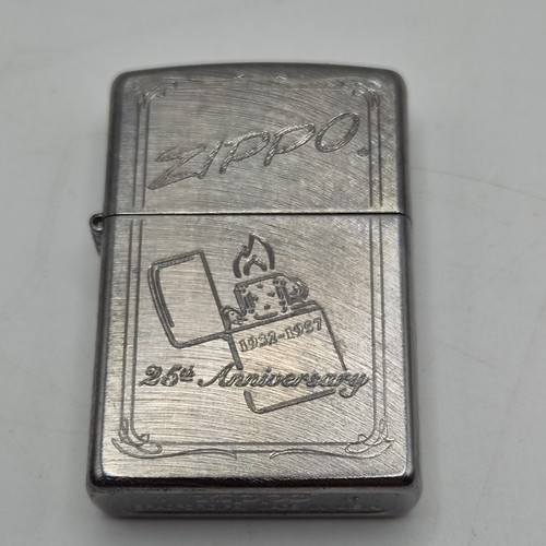 Zippo lighter 25th - zippo, lighter-