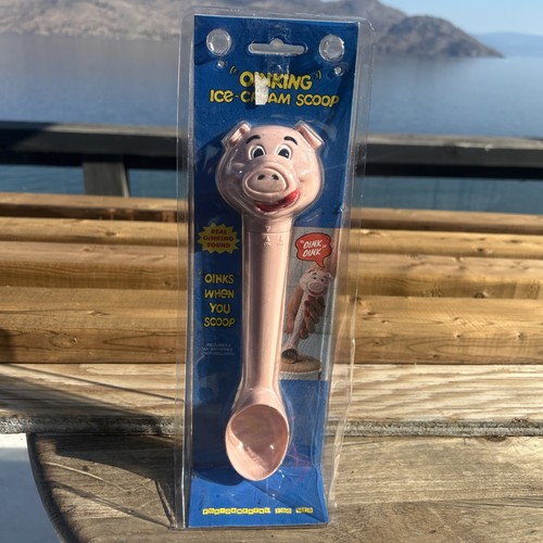 Vtg oinking pig ice cream - pig,