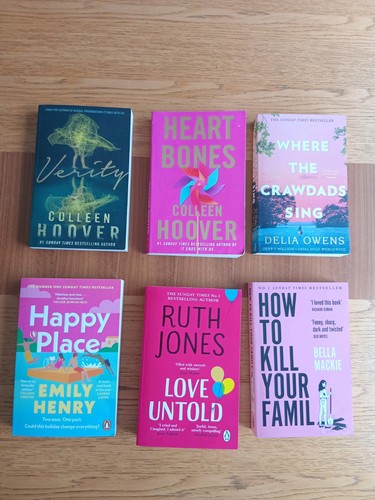 Paperback book bundle - 6,