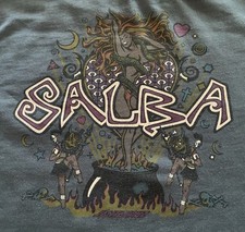 SANTA CRUZ SKATEBOARDS - SALBA WITCH DOCTOR SWEATSHIRT - BLUE Old School Voodoo