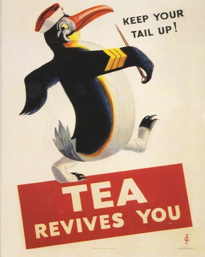 Tea revives you world war - tea,
