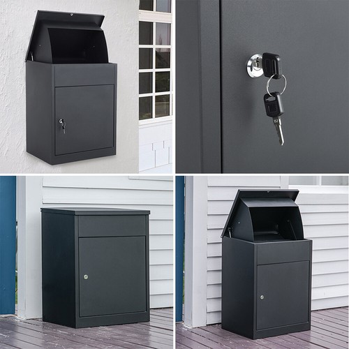 Lockable metal parcel delivery - lockable,