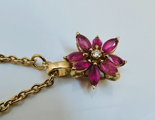 Gold 18ct asprey - gold, daisy