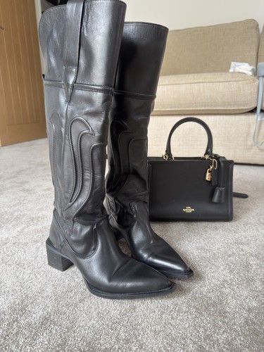 Zara knee high cowboy - knee,