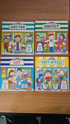 Happy street books post - happy,