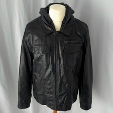 Levi's Full Zip Faux Leather