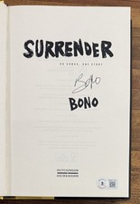 SIGNED BOOK Surrender 40 Songs