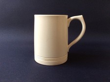 KEITH MURRAY SIGNED WEDGWOOD MOONSTONE TANKARD / MUG , 1940"s MARK  IN VGC