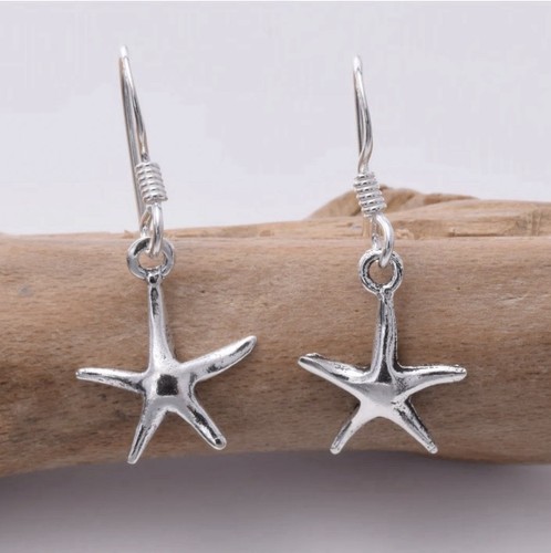 Starfish drop earrings - starfish,