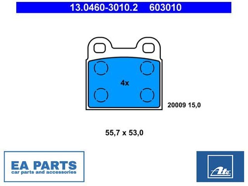 Brake pad set disc - pad, set,