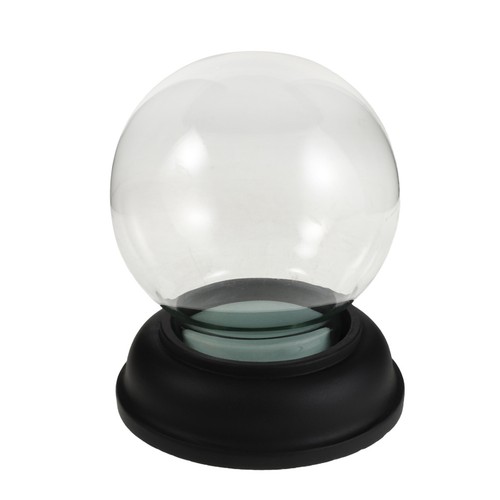 Round glass globe - globe, snow