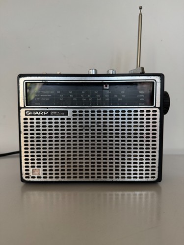 Vintage sharp 215 - fx-215, am/fm