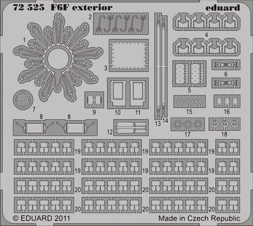 Edp72525 eduard photoetch - *,