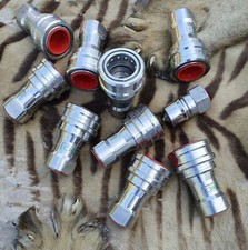 Dyna Quip Couplings - Self Seal - 316 Stain/ Steel - Hydraulic Connectors