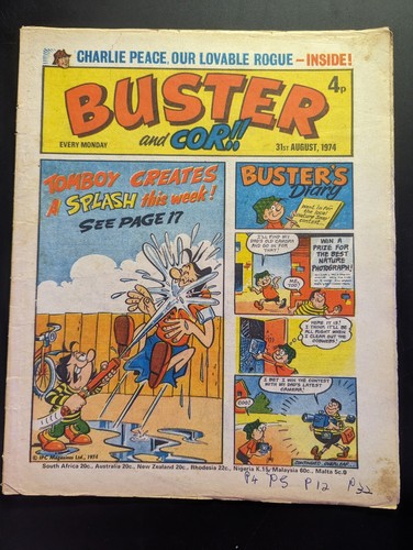 Buster and cor comic 31st - buster,