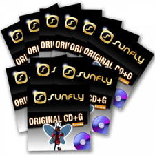 Sunfly Karaoke CDG Discs Ten 4 Ten Offer Sale 10 CD CD+G 145 Plus Chart Tracks