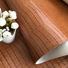 Tan Brown Italian Embossed