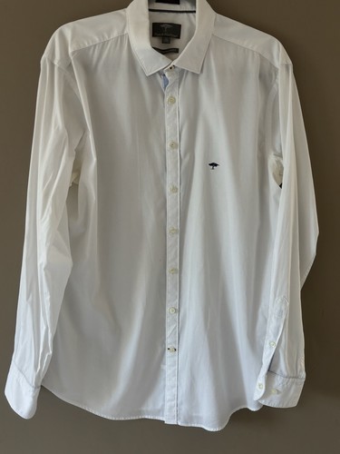 Fynch hatton white long sleeve - fynch-hatton,