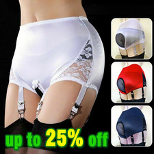 Crotchless Lace Satin Garter