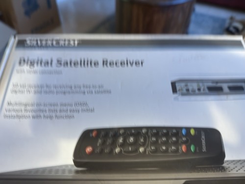 Digital satellite receiver - satellite,