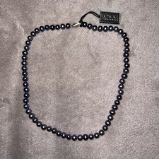 Honora Black Pearl Necklace
